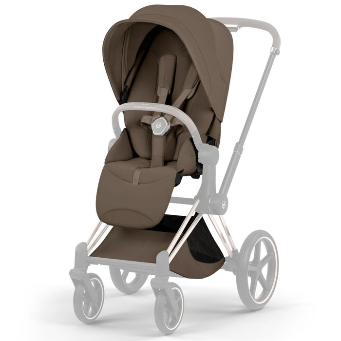 Cybex - New PRIAM Style Seat Pack Coconut Brown | dark brown