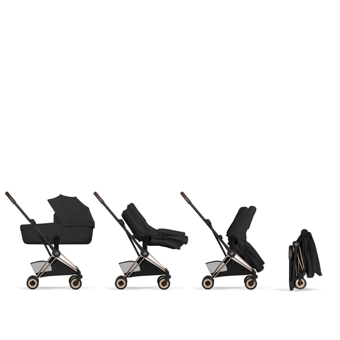 Cybex - COYA Style Rosegold Coconut Brown | dark brown