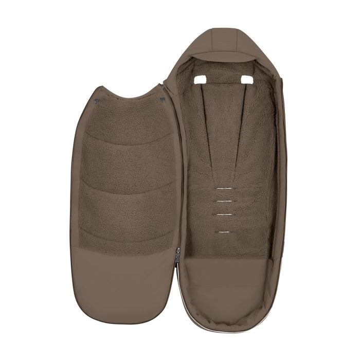 Cybex - Platinum Footmuff Coconut Brown | dark brown