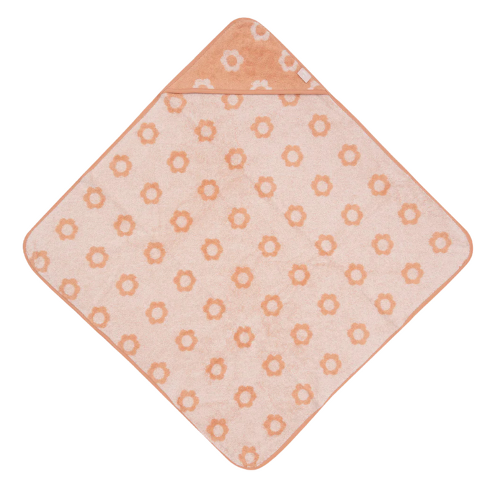 Jollein - Badcape Badstof 75x75cm Jacquard Flower