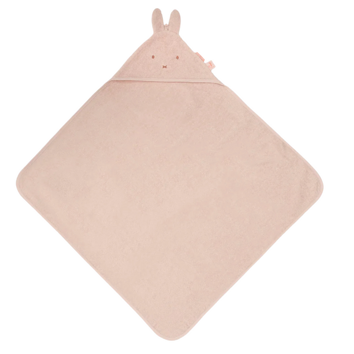 Jollein - Badcape Badstof 75x75cm Miffy Silk rose
