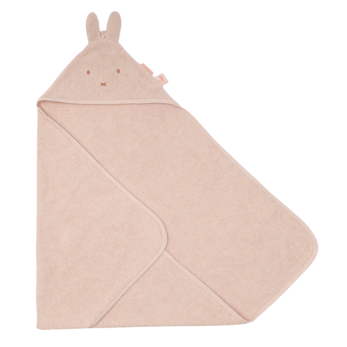 Jollein - Badcape Badstof 75x75cm Miffy Silk rose