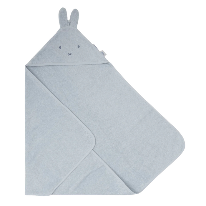 Jollein - Badcape Badstof 75x75cm Miffy Cloudy Blue