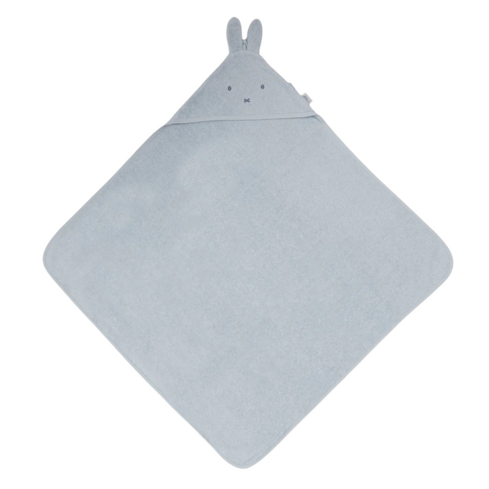 Jollein - Badcape Badstof 75x75cm Miffy Cloudy Blue
