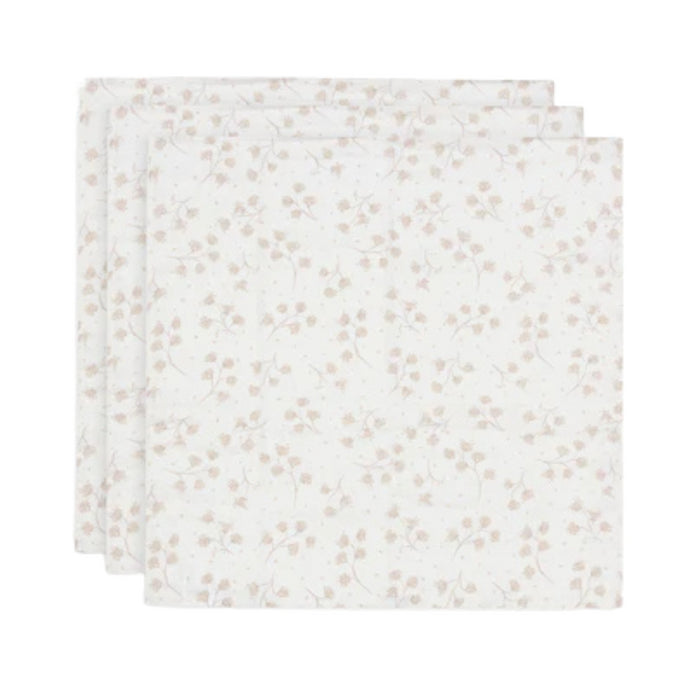 Jollein - Hydrofiele Doek Small 70x70cm Leafy Dreams (3pack)