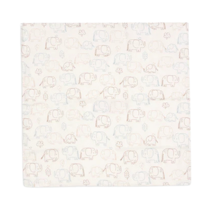 Jollein - Hydrofiele Doek Small 70x70cm Elephant Tales (3pack)