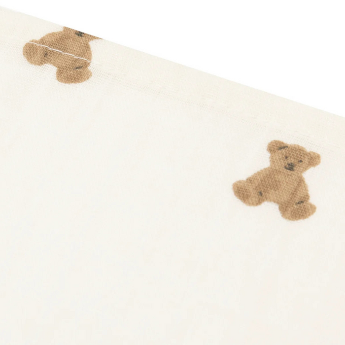 Hydrofiele Doek Small 70x70cm - Mini Teddy Bear - 3 Stuks