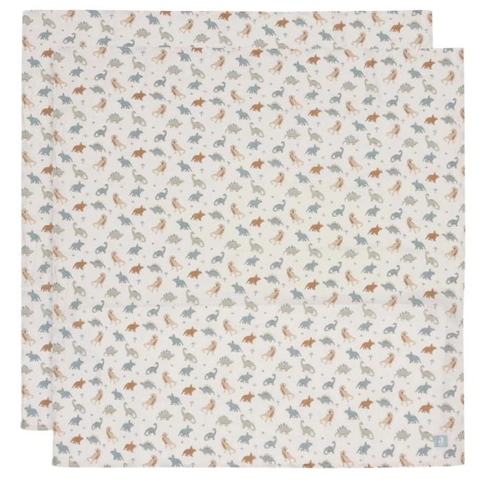Jollein - Hydrofiele Doek Large 115x115cm Roarsome (2pack)