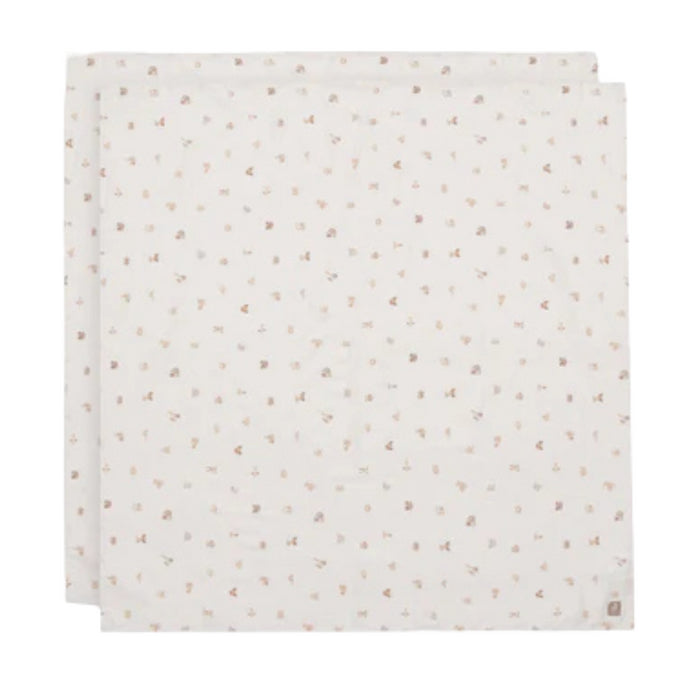 Jollein - Hydrofiele Doek Large 115x115cm Animal Friends (2pack)