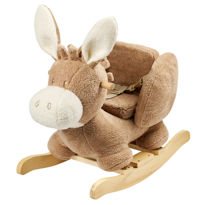 Nattou - Schommelpaard teddy ezel - Beige