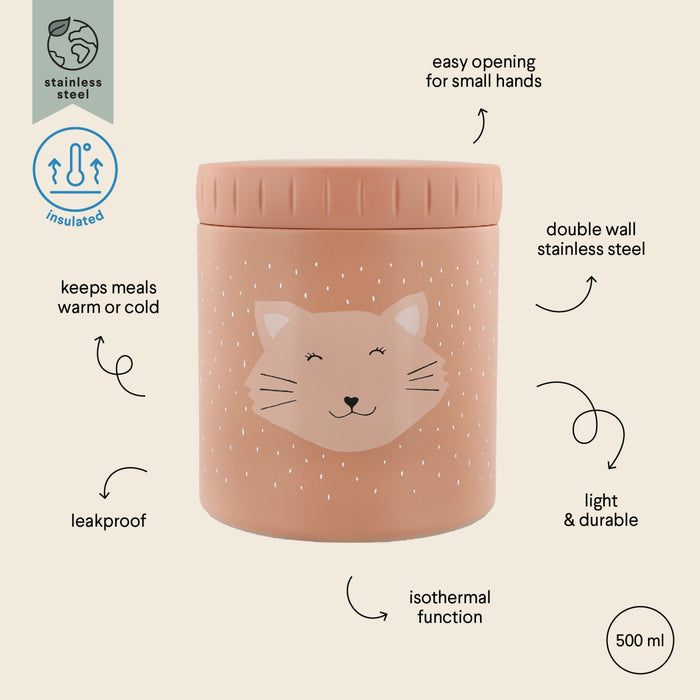 TRIXIE - Isothermische lunchpot 500 ml - Mrs. Cat