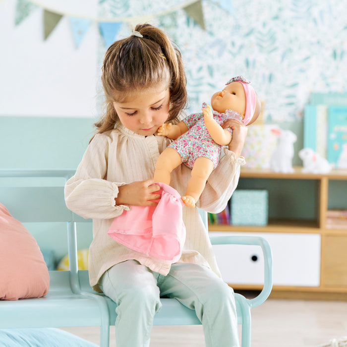 Corolle - Grote Babypop met Bloemetjes - 36cm