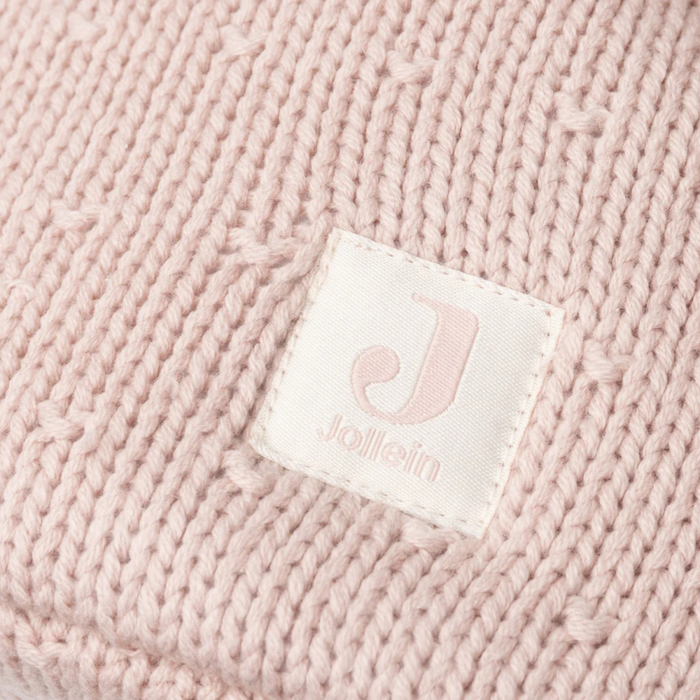 Jollein - Commodemandje Sprinkle Knit Silk Rose