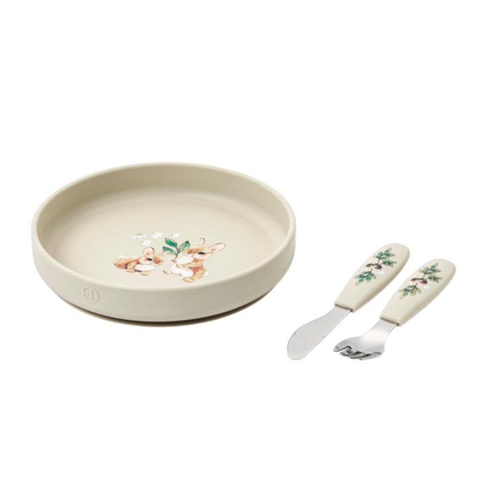 Elodie - Silicone plate Set - Bunny darling