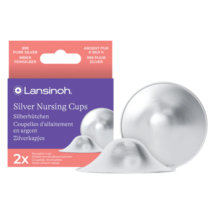 Lansinoh - Borstschelpen in zilver