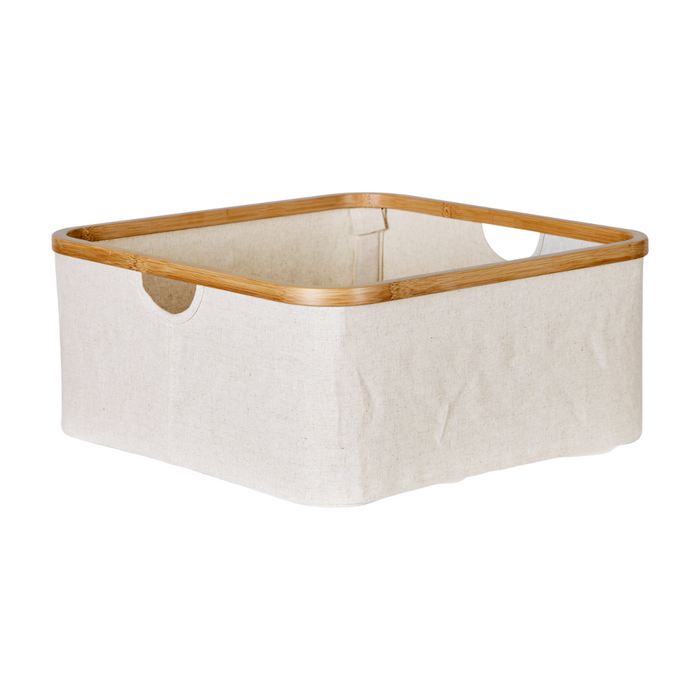 Quax - KYO OPBERGMANDJE NAT/BEIGE - COMMODE/KAST