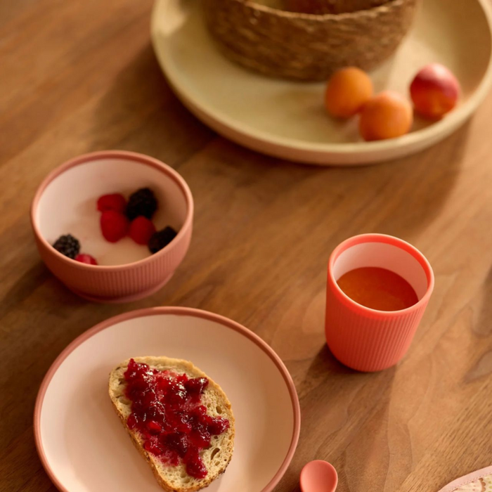 Jollein - Kinderserviesset Siliconen - Blush Shades
