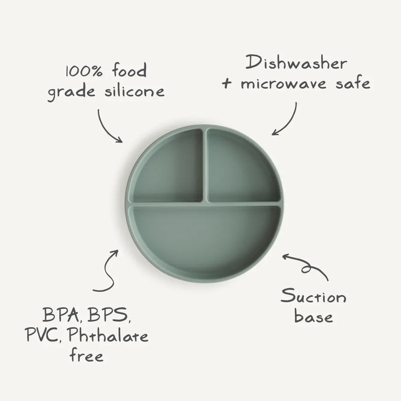 Mushie - Silicone suction plate