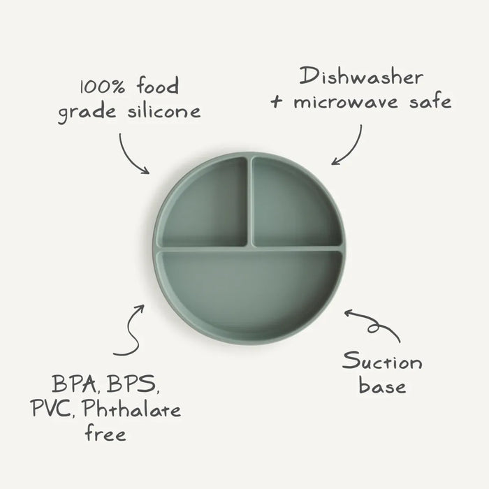 Mushie - Silicone suction plate