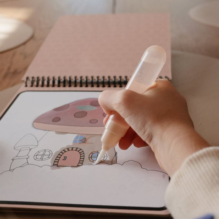 Mushie - Fairies reusable water color pad