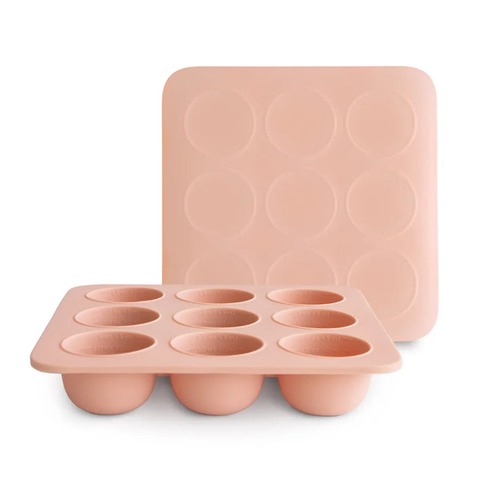 Mushie - Fresh Food Feeder - Freezer tray - Blush