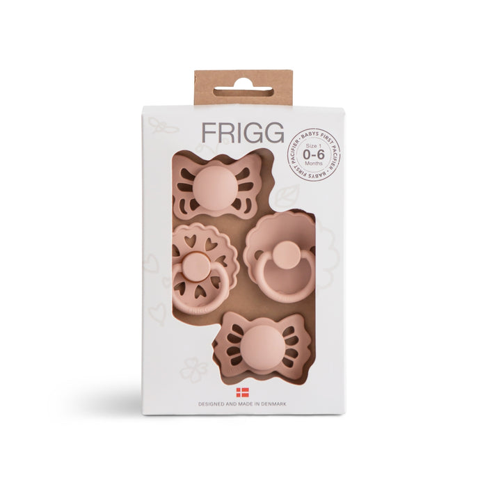 Frigg - BABY'S FIRST PACIFIER PACK - BLUSH