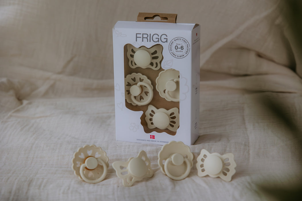 Frigg - BABY'S FIRST PACIFIER PACK - CREAM GIRL