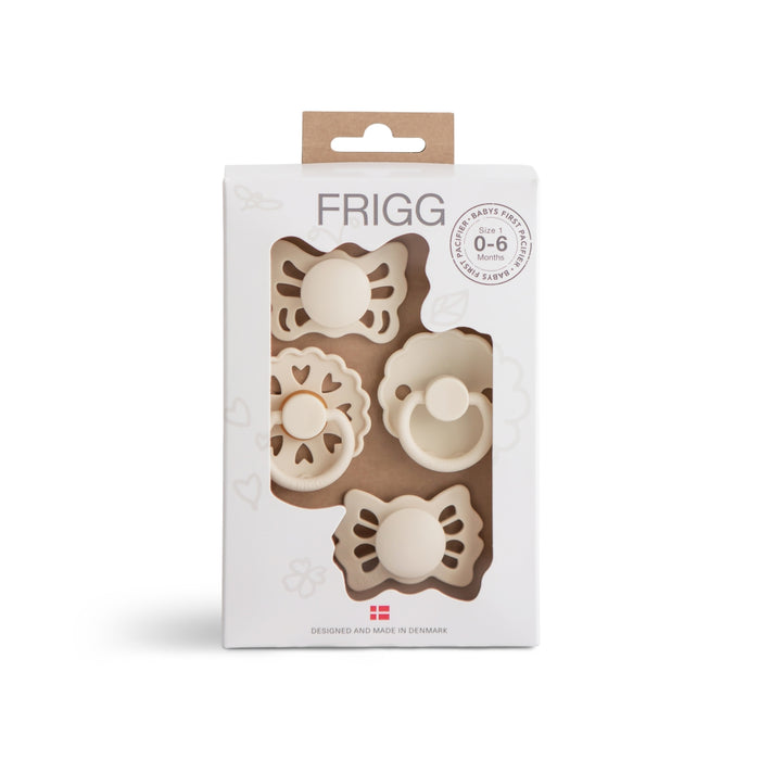 Frigg - BABY'S FIRST PACIFIER PACK - CREAM GIRL