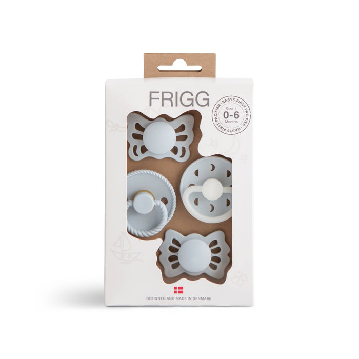 Frigg - BABY'S FIRST PACIFIER PACK - POWDER BLUE