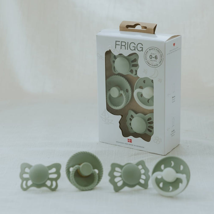 Frigg - BABY'S FIRST PACIFIER PACK - SAGE