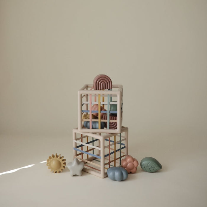 Mushie - Elastic Shape Sorter