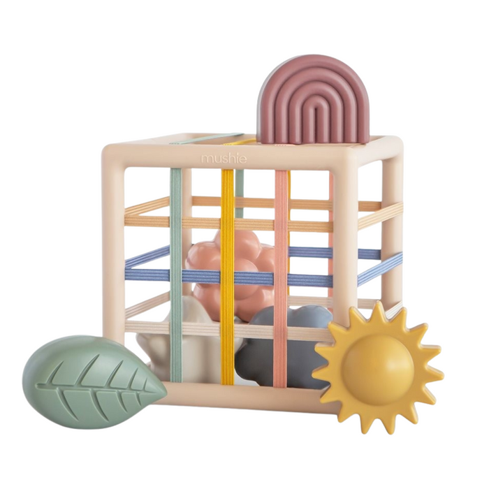 Mushie - Elastic Shape Sorter