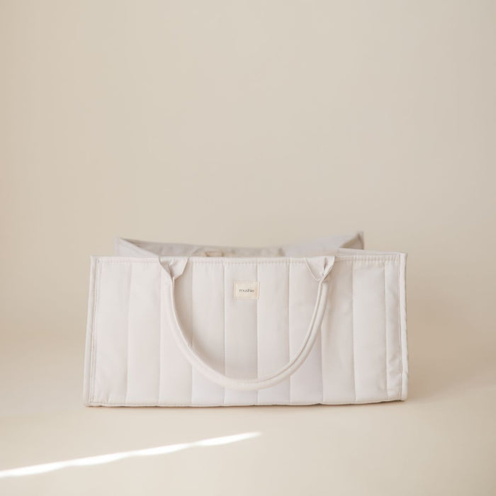 Mushie - DIAPER CADDY - Ivory