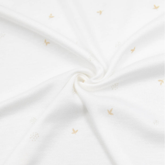 Bamboom - Swaddle Jersey 75X75 - Set van 3 PRINT LEAVES