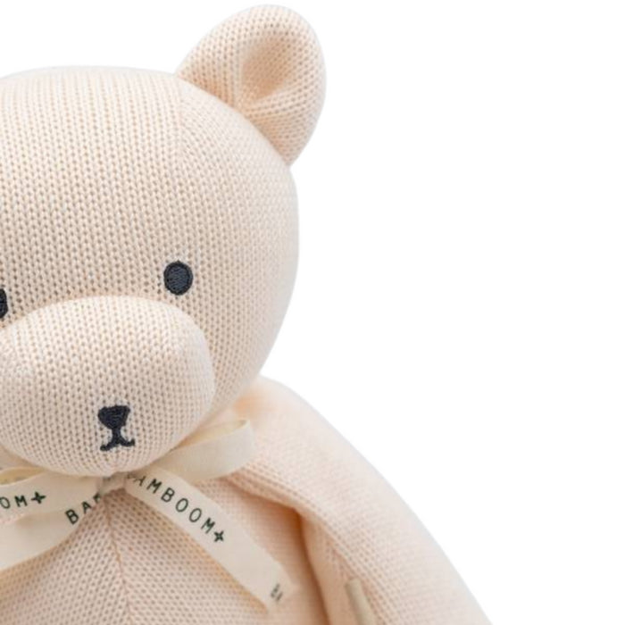 Bamboom - Music toy bear knitted Rosa