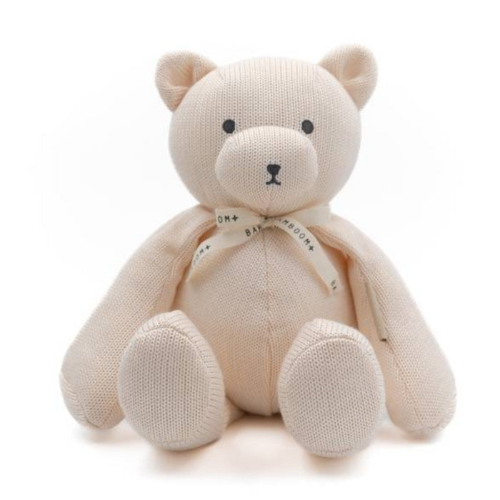 Bamboom - Music toy bear knitted Rosa