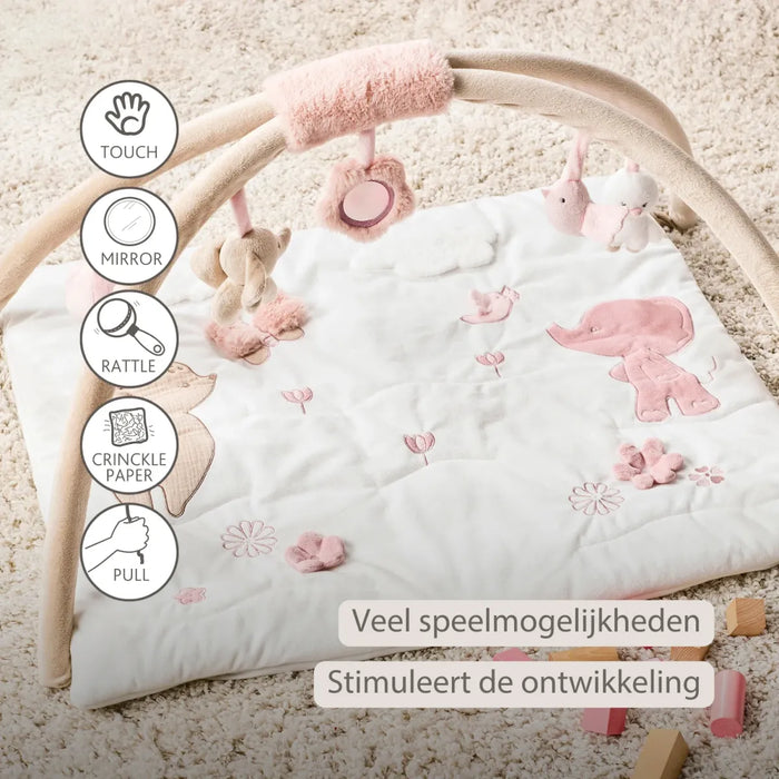 Nattou - FANFAN - Speeltapijt vierkant met bogen