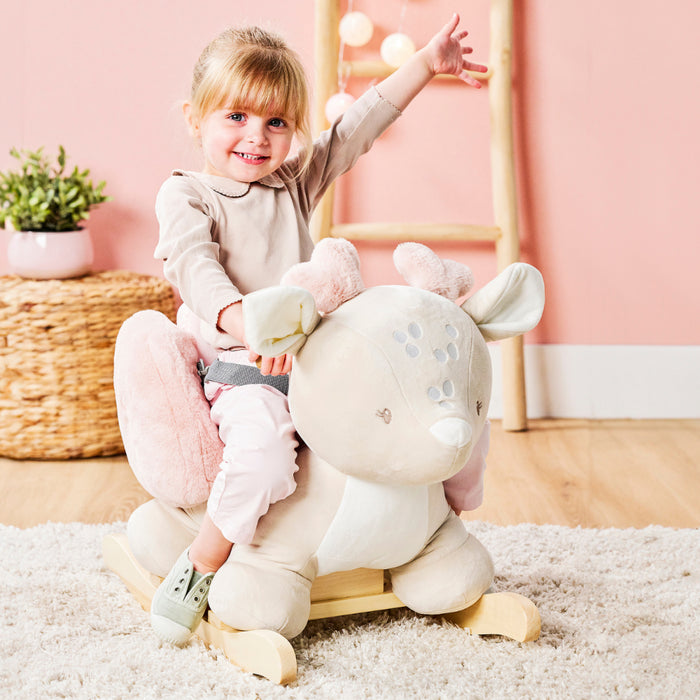 Nattou - FANFAN - Schommelpaard hertje - Beige