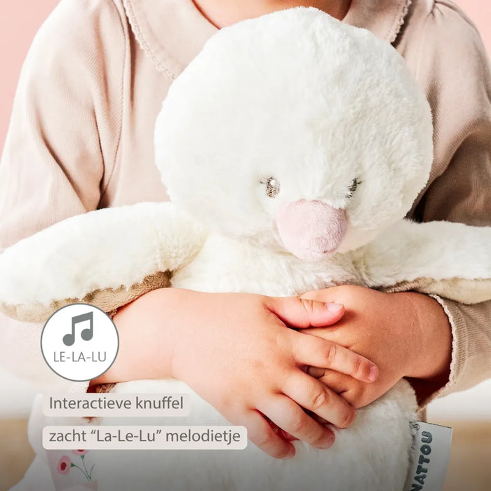 Nattou - FanFan - Muziektrekker eendje wit