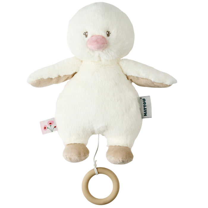 Nattou - FanFan - Muziektrekker eendje wit