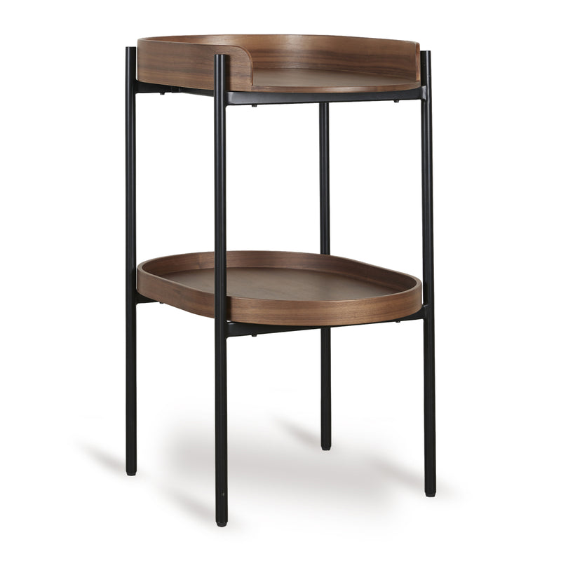Quax - EGG - LUIERTAFEL - WALNUT/BLACK