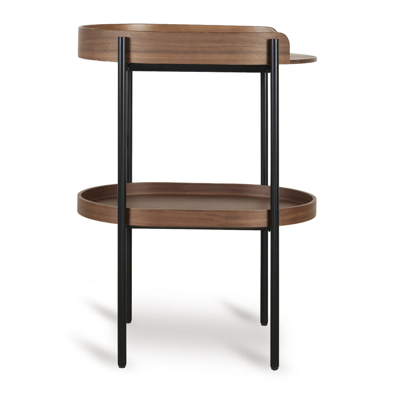 Quax - EGG - LUIERTAFEL - WALNUT/BLACK