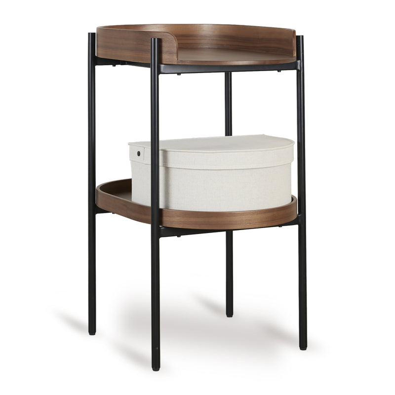 Quax - EGG - LUIERTAFEL - WALNUT/BLACK
