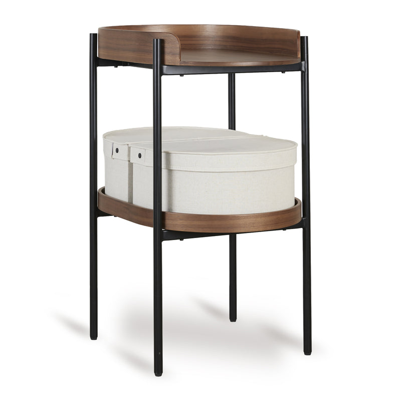 Quax - EGG - LUIERTAFEL - WALNUT/BLACK