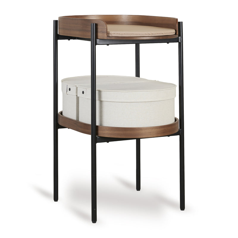 Quax - EGG - LUIERTAFEL - WALNUT/BLACK