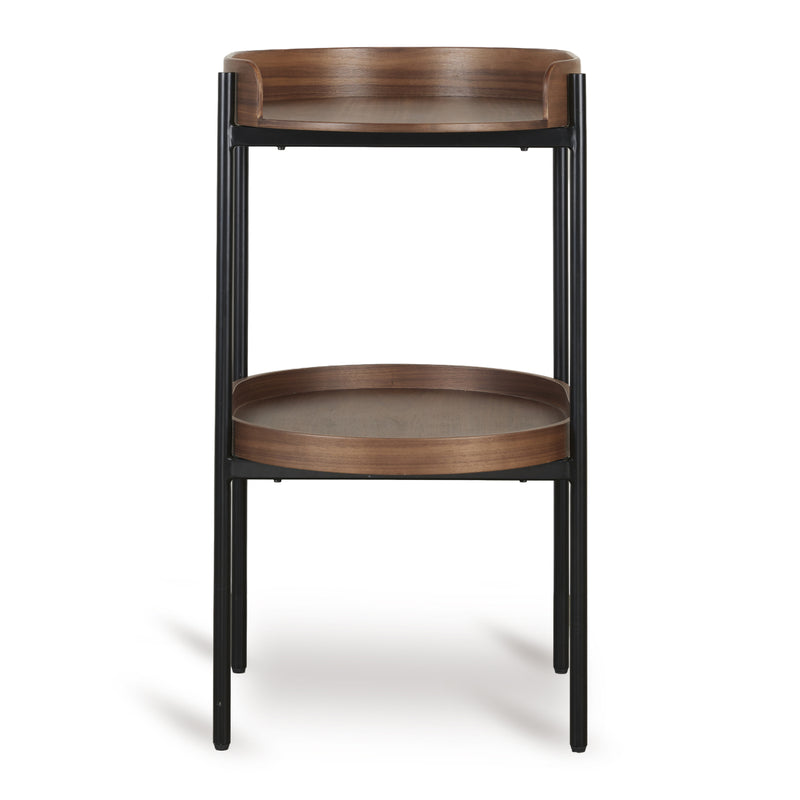 Quax - EGG - LUIERTAFEL - WALNUT/BLACK