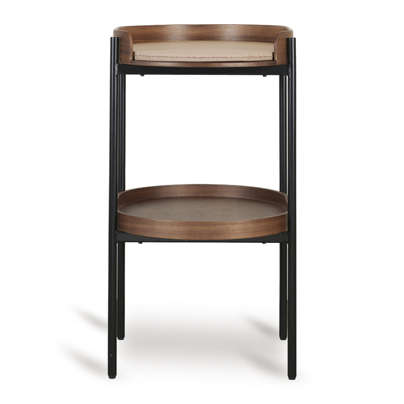 Quax - EGG - LUIERTAFEL - WALNUT/BLACK