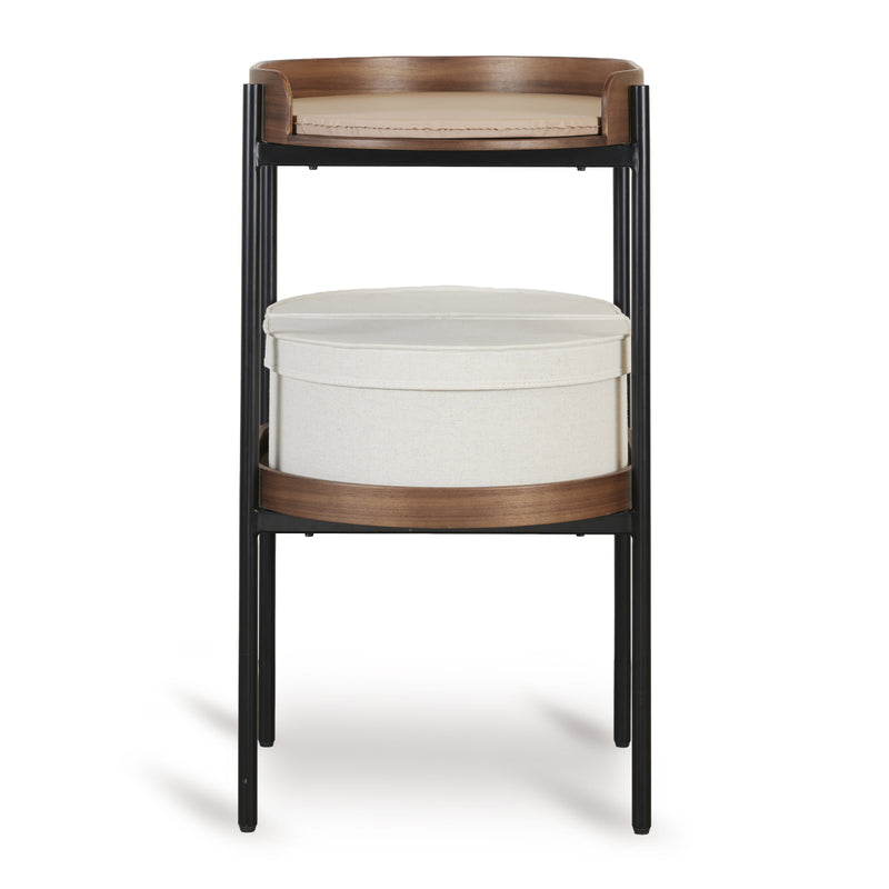 Quax - EGG - LUIERTAFEL - WALNUT/BLACK