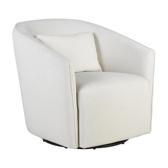 Quax - GOMI - SWIVEL & GLIDING CHAIR - MOHAIR BEIGE