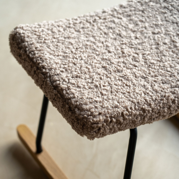 Quax - Hocker Rocker De Luxe Teddy - Stone